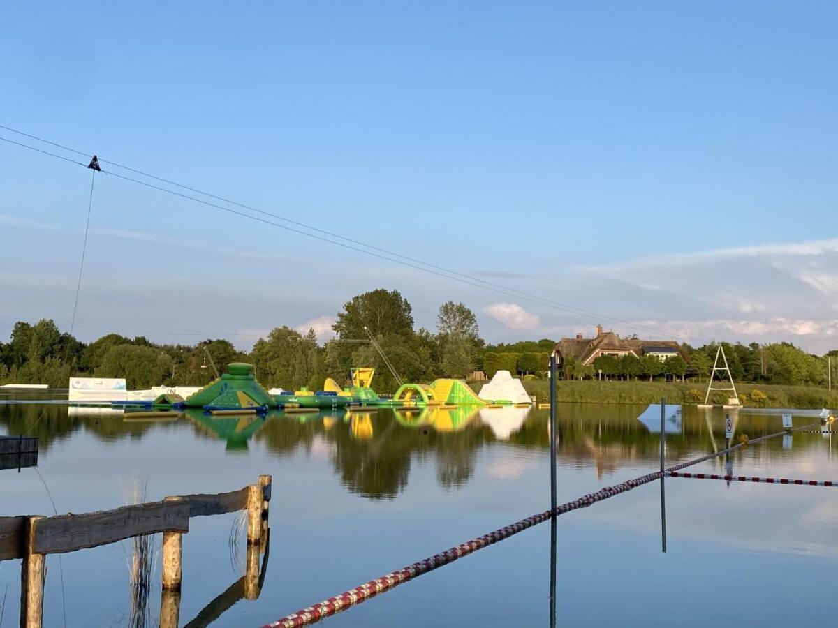 Ferienhaus Ella Am See Aurich Buitenkant foto